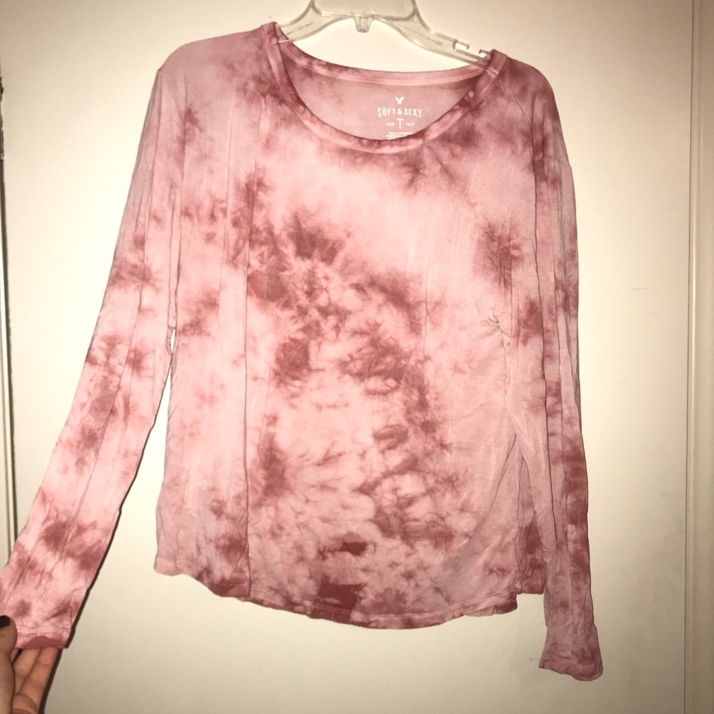 American Eagle Tie Dye Top